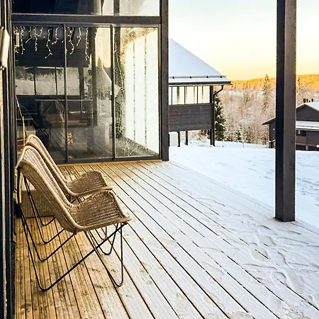 Rento Incl Wifi, Gas Grill, Sauna And Jacuzzi For Extra Fee 别墅 Himos